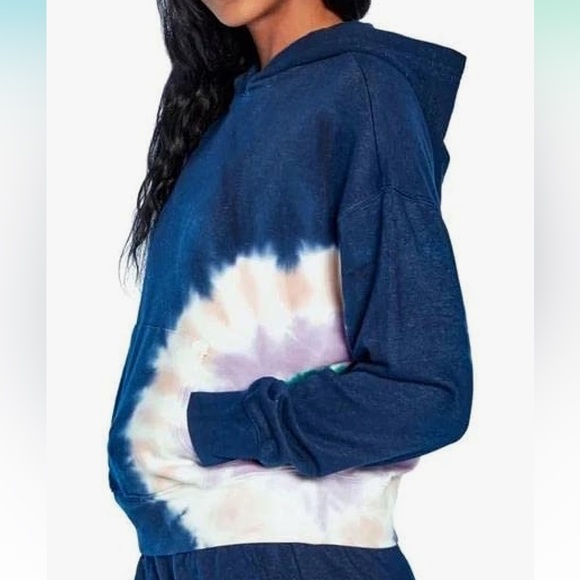 Wildfox French Terry tie dye‎ hoodie. NWT. Retail 126 - Picture 2 of 9